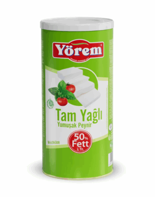 Fromage Blanc 800gr YOREM %50 Tam Yagli Peynir 800gr*6pcs