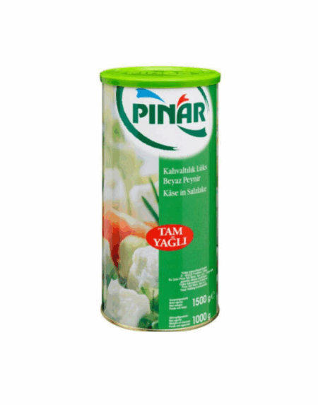 Fromage Blanc 1000gr PINAR/Tam Yagli Beyaz Peynir 1000gr*6pcs