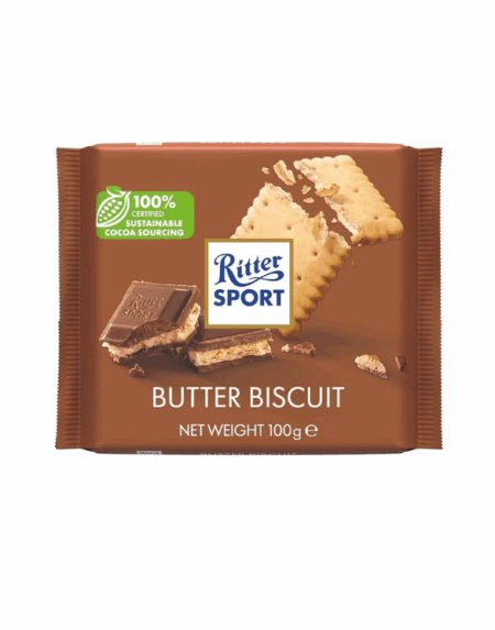 Chocolate RITTER SPORT Biscuit 100gr*11pcs