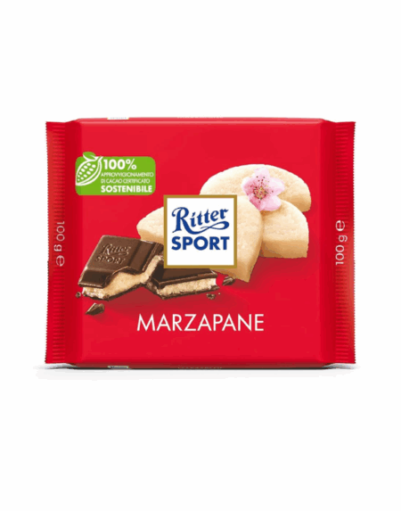 Chocolate RITTER SPORT Marzipan 100gr*12pcs